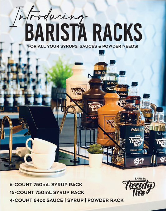 Barista 22 Syrup Racks